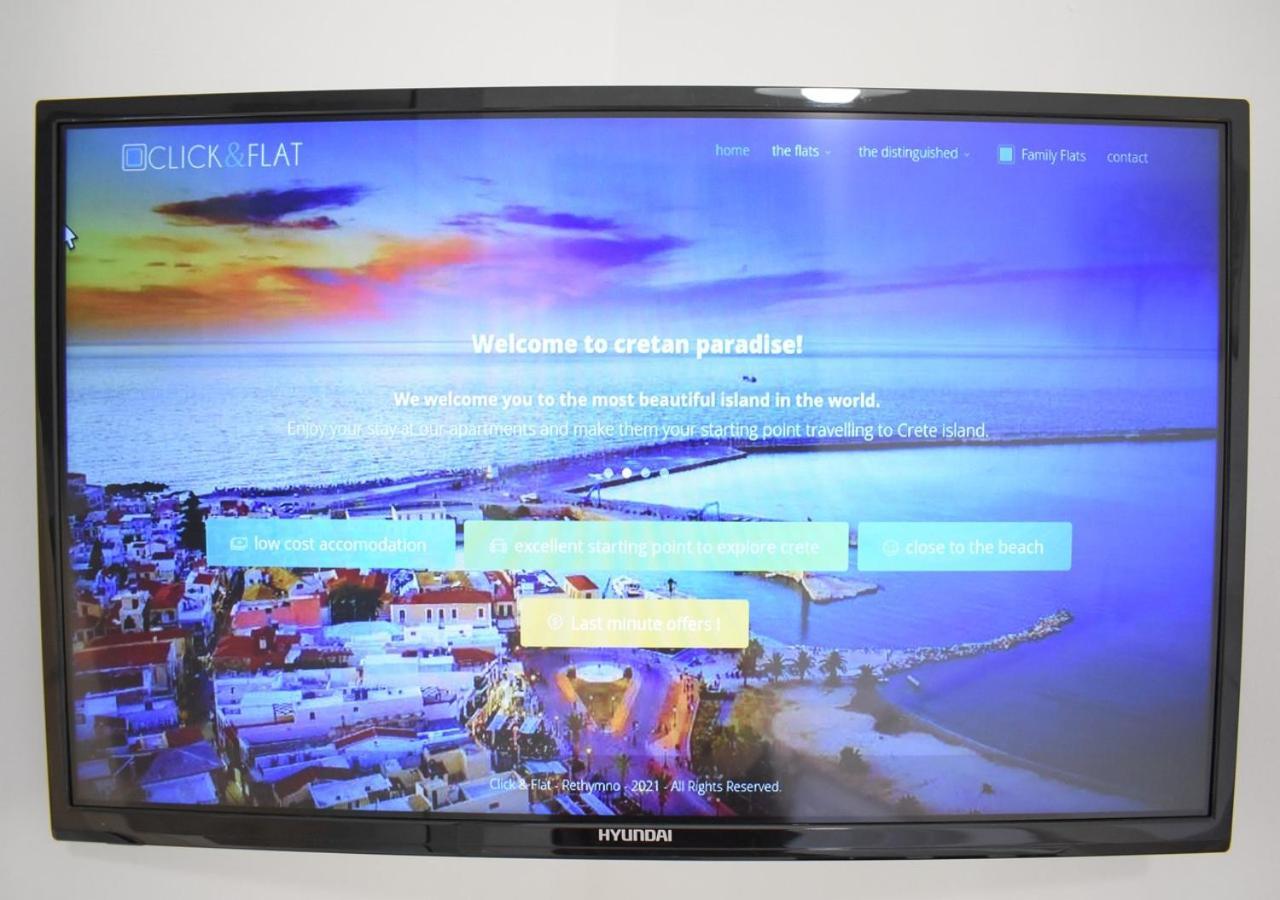 Ariadni Premium Click & Flat Rethymno Exteriör bild